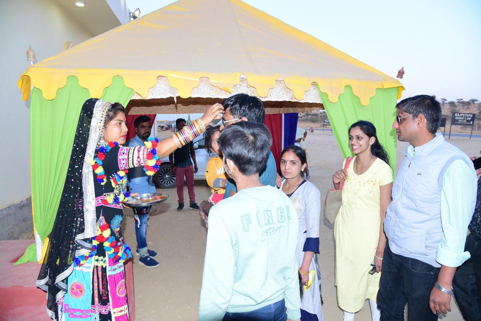 Hotel Garh Rajputana Camp Jaisalmer Zewnętrze zdjęcie